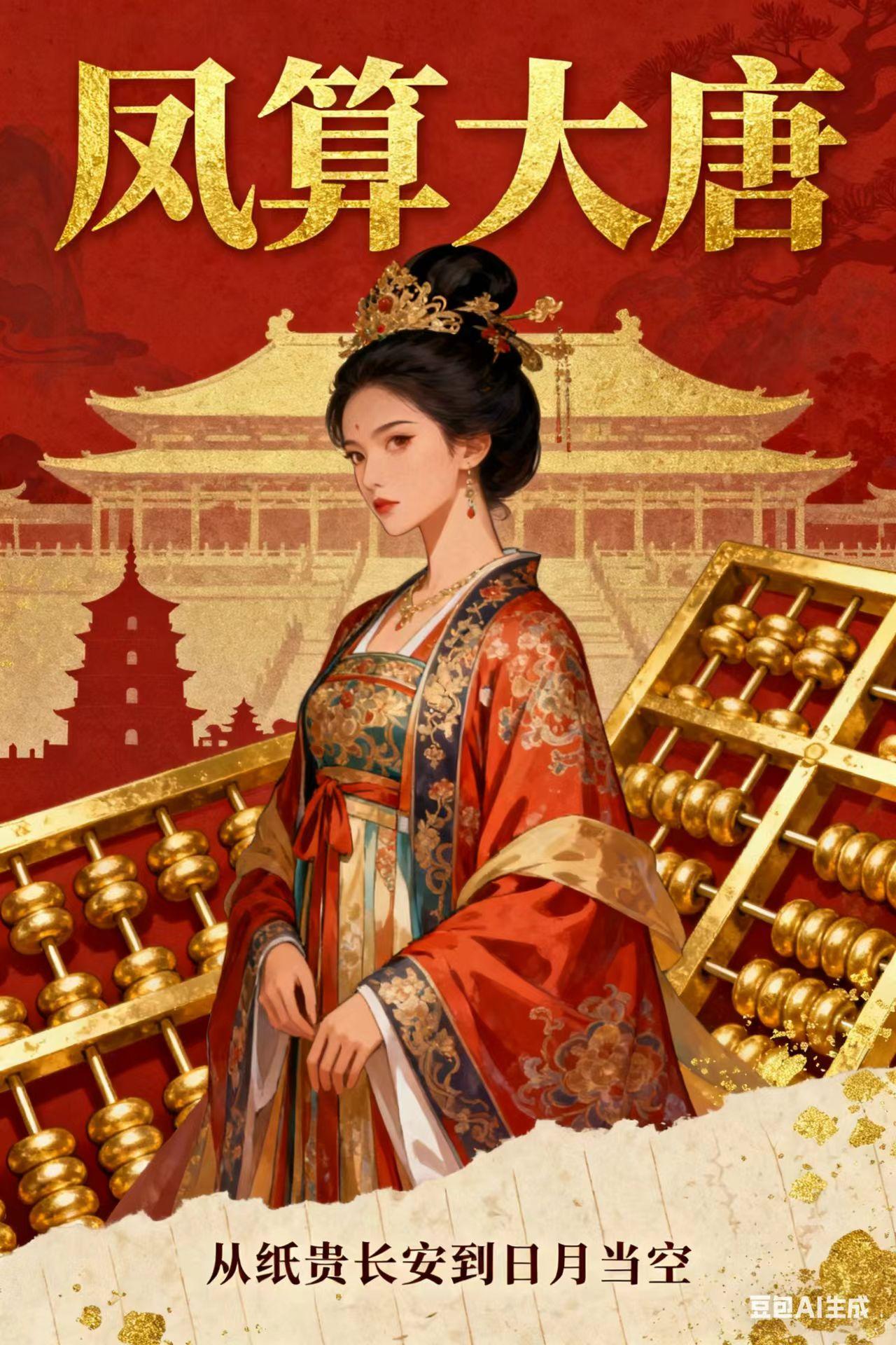 凤算大唐从纸贵长安到日月当空